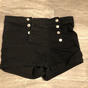 High Waisted Jean Shorts